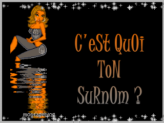 c koi ton surnom